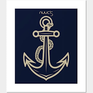 Boat or yacht anchor Posters and Art